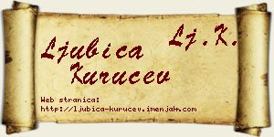 Ljubica Kuručev vizit kartica